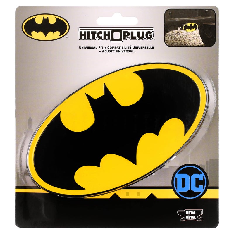 Plasticolor 002209R01 Warner Brothers Warner. Bros Batman Hitch Cover, 1 Pack - Image 1